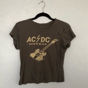 AC/DC band tee